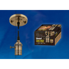Подвесной светильник (UL-00004159) Uniel DLC-V-S23K/E27 TS/1M/BL Bronze