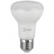 Лампа светодиодная ЭРА E27 8W 6000K матовая LED R63-8W-860-E27 Б0048024