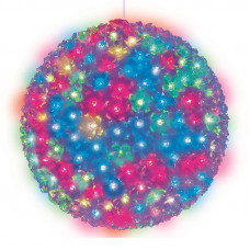 Подвесной светильник «Шар с цветами сакуры» d=27см (09577) Uniel ULD-H2727-300/DTA RGB IP20