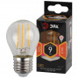 Лампа светодиодная филаментная ЭРА E27 9W 2700K прозрачная F-LED P45-9w-827-E27 Б0047023