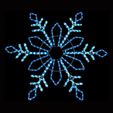 Снежинка световая (1.2x1.2 м) LT065 26954